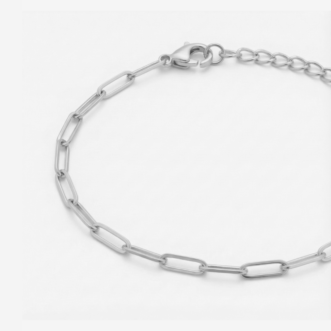 Lunara Paperclip Armband