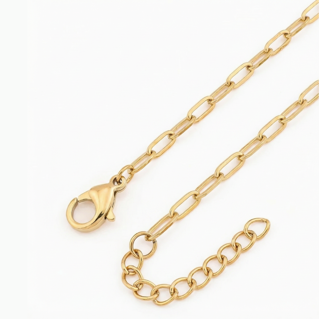 Lunara Paperclip Armband