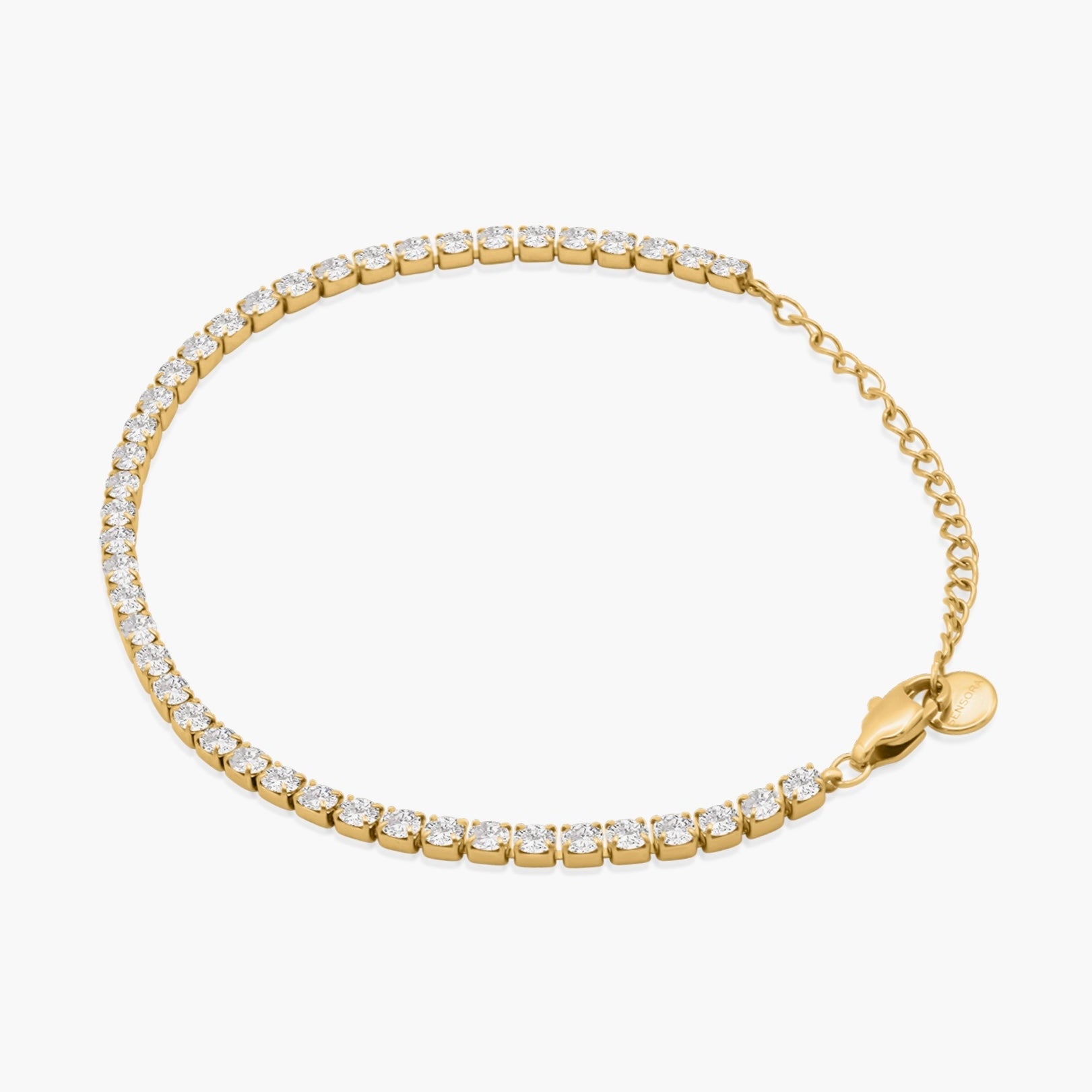 3mm Tennis Armkette