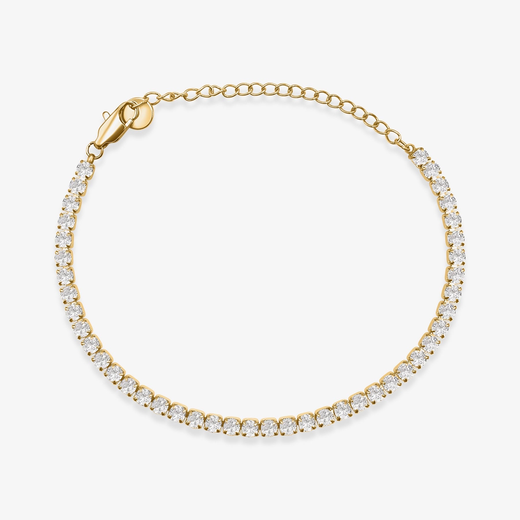 3mm Tennis Armkette