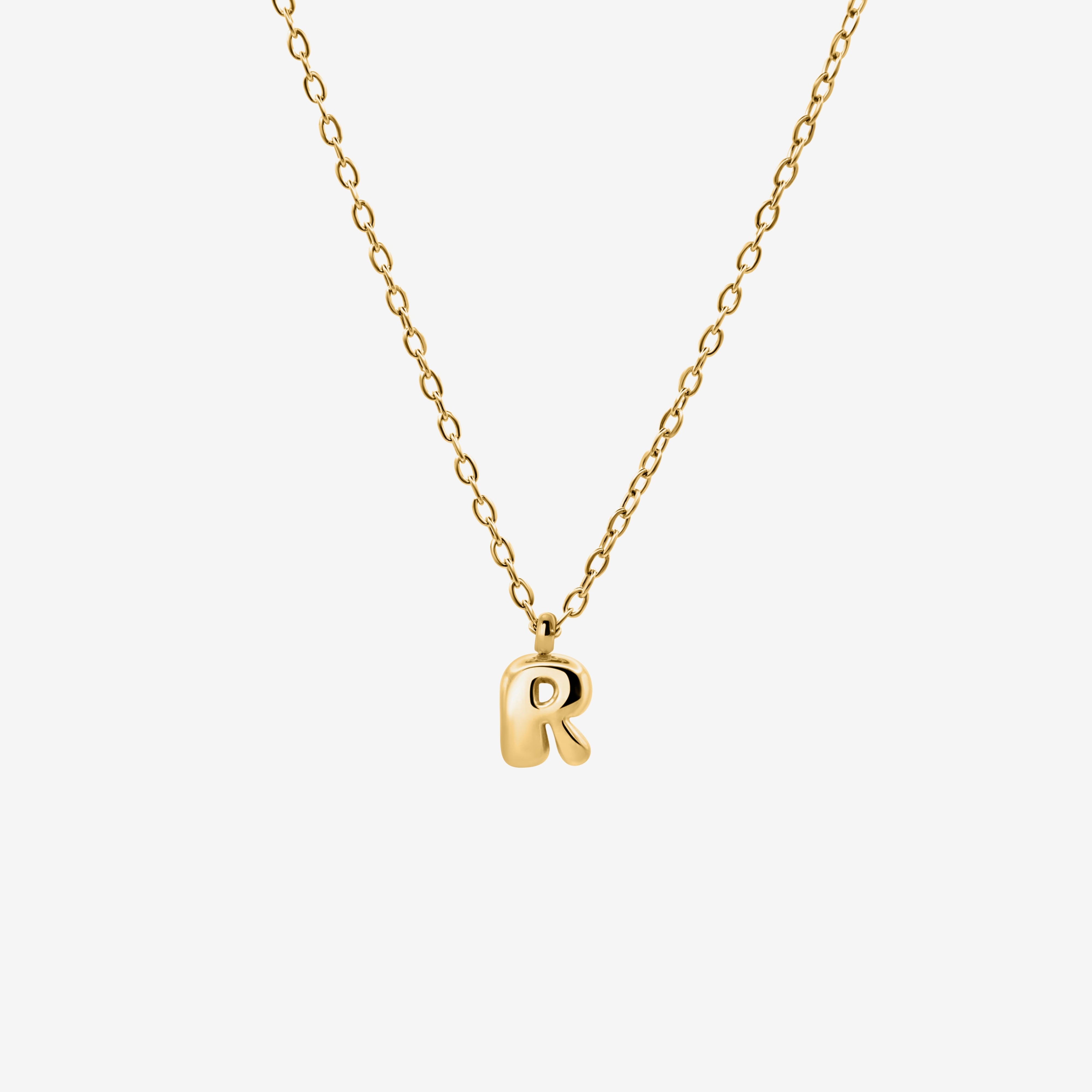 Bubble Letter Necklace