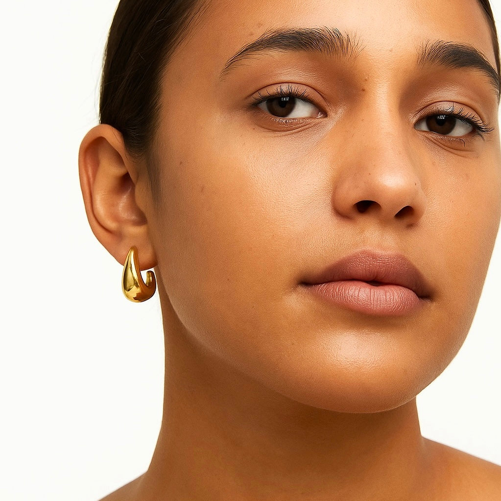 Glossy Drop Ohrringe