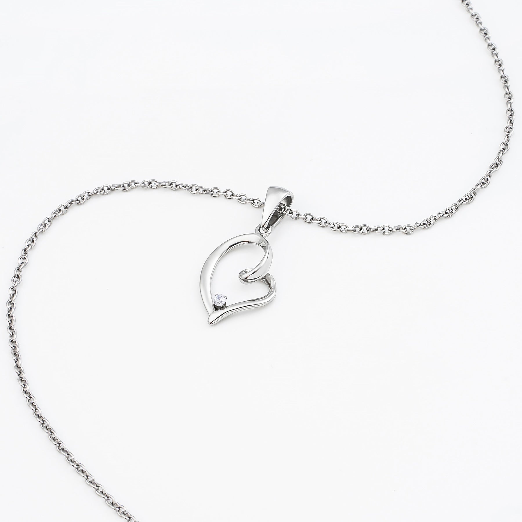 Heart Stone Collier