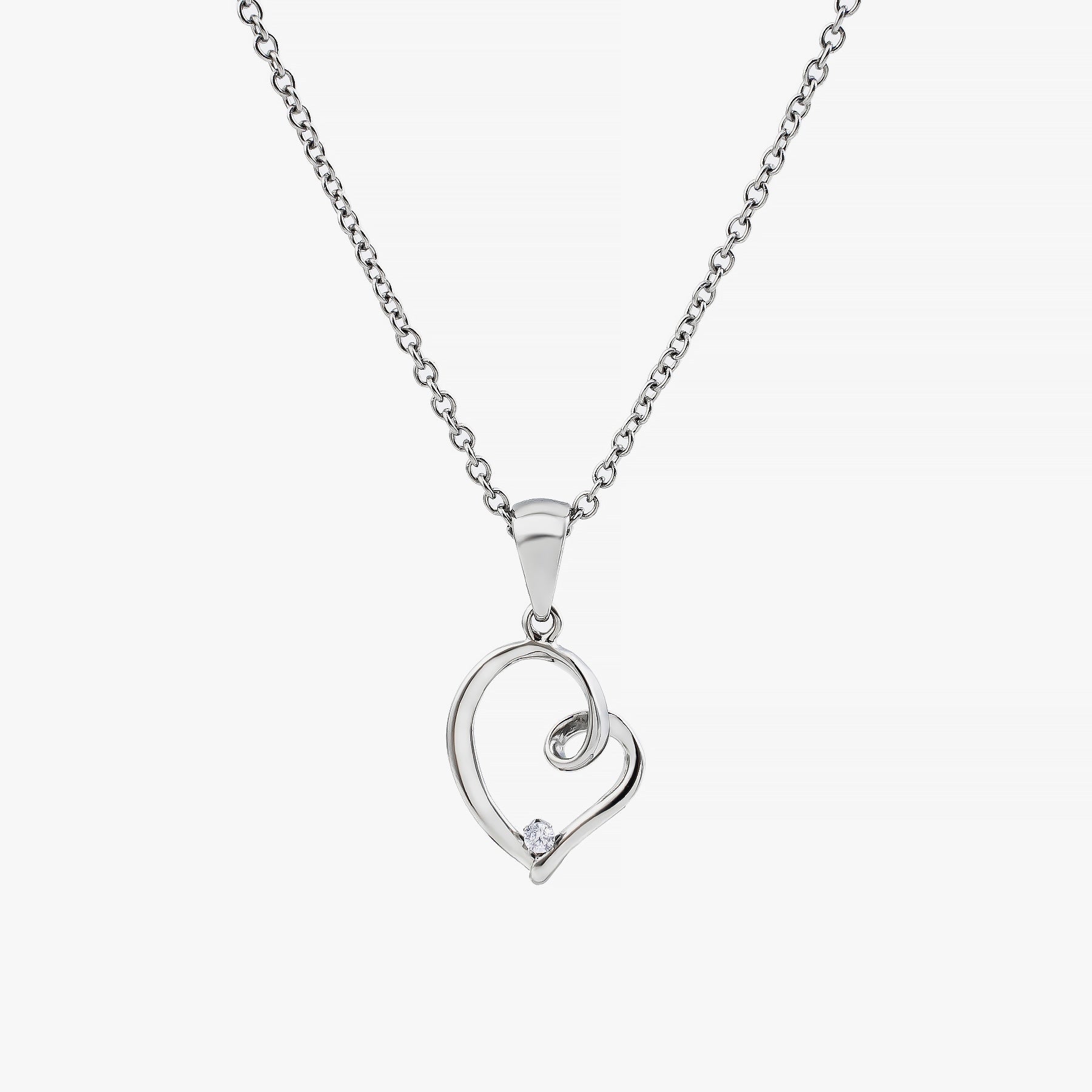 Heart Stone Collier