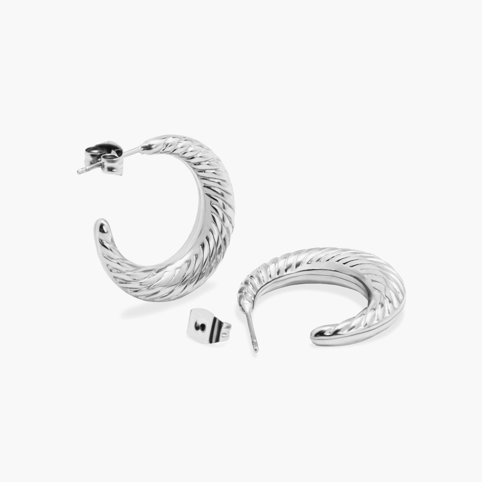 Moon Hoops Orecchini