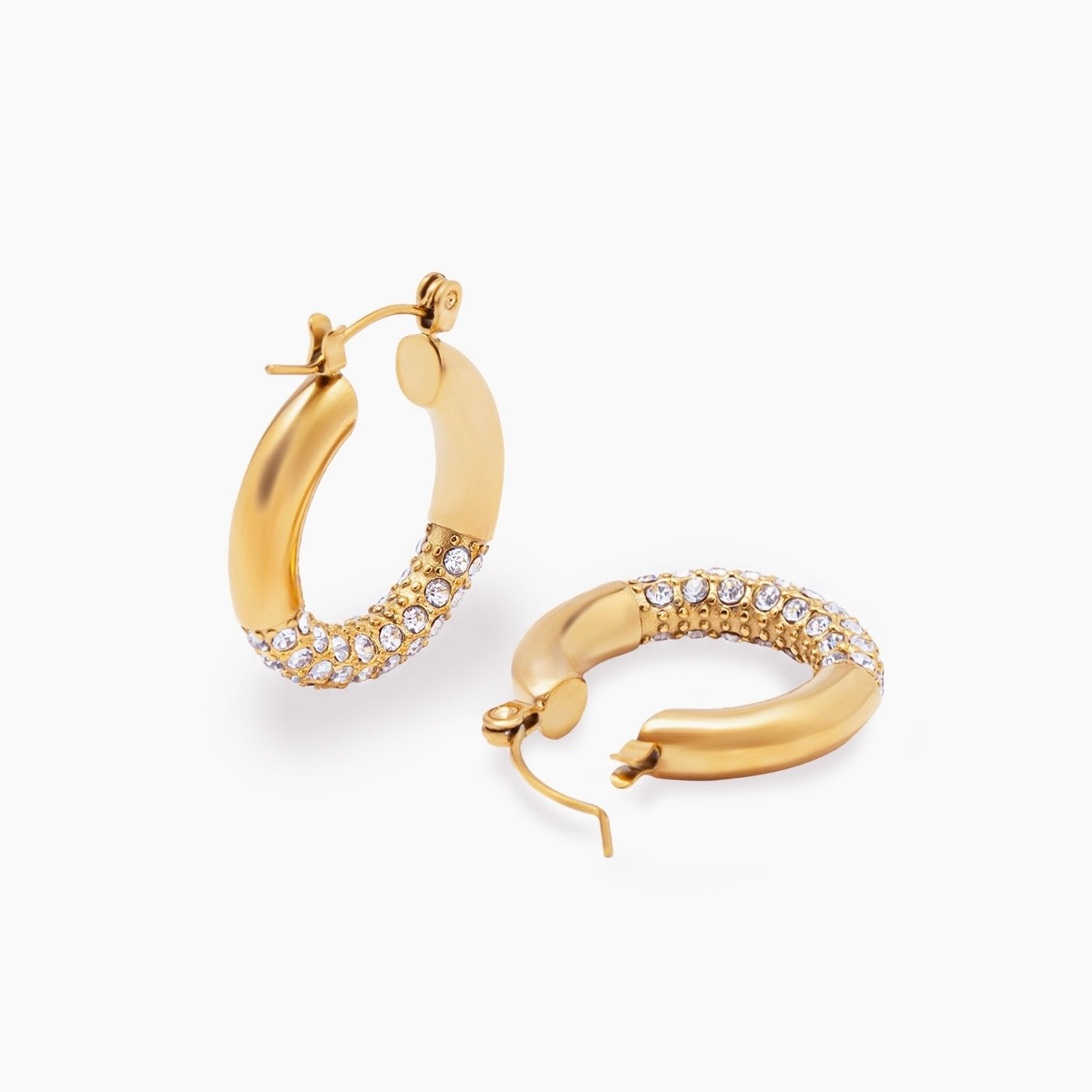 Glimmer Hoops Earrings