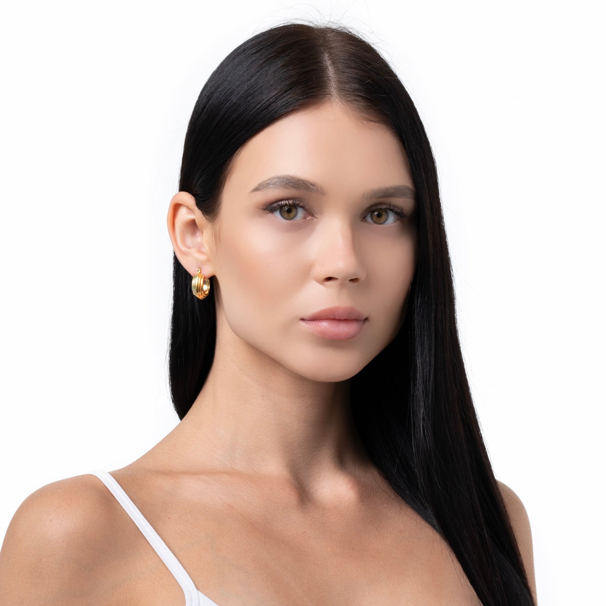 Cannes Hoops Earrings