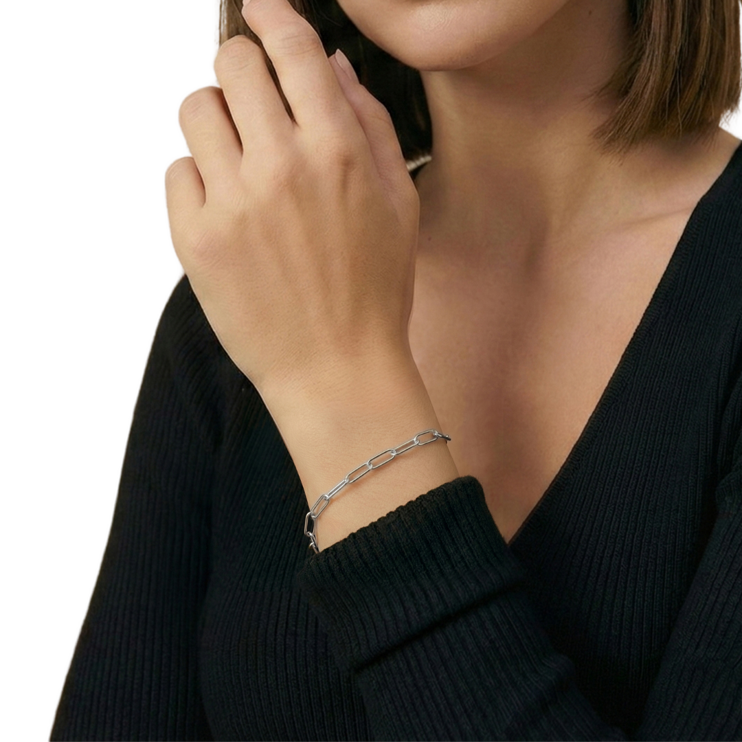 Lunara Paperclip Armkette