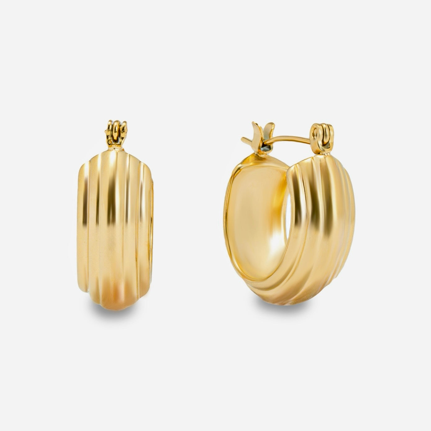 Cannes Hoops Boucles d'oreilles