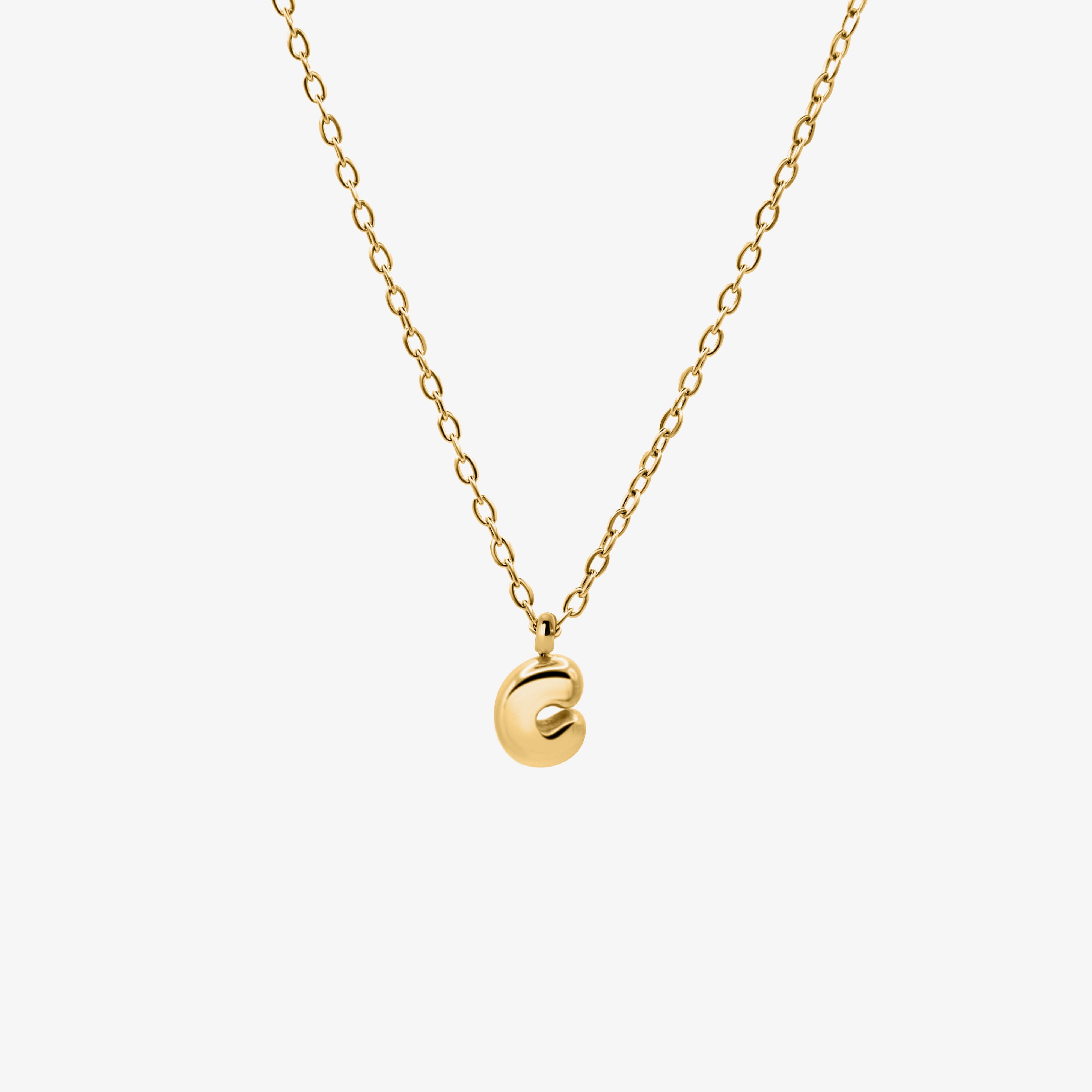 Bubble Letter Necklace