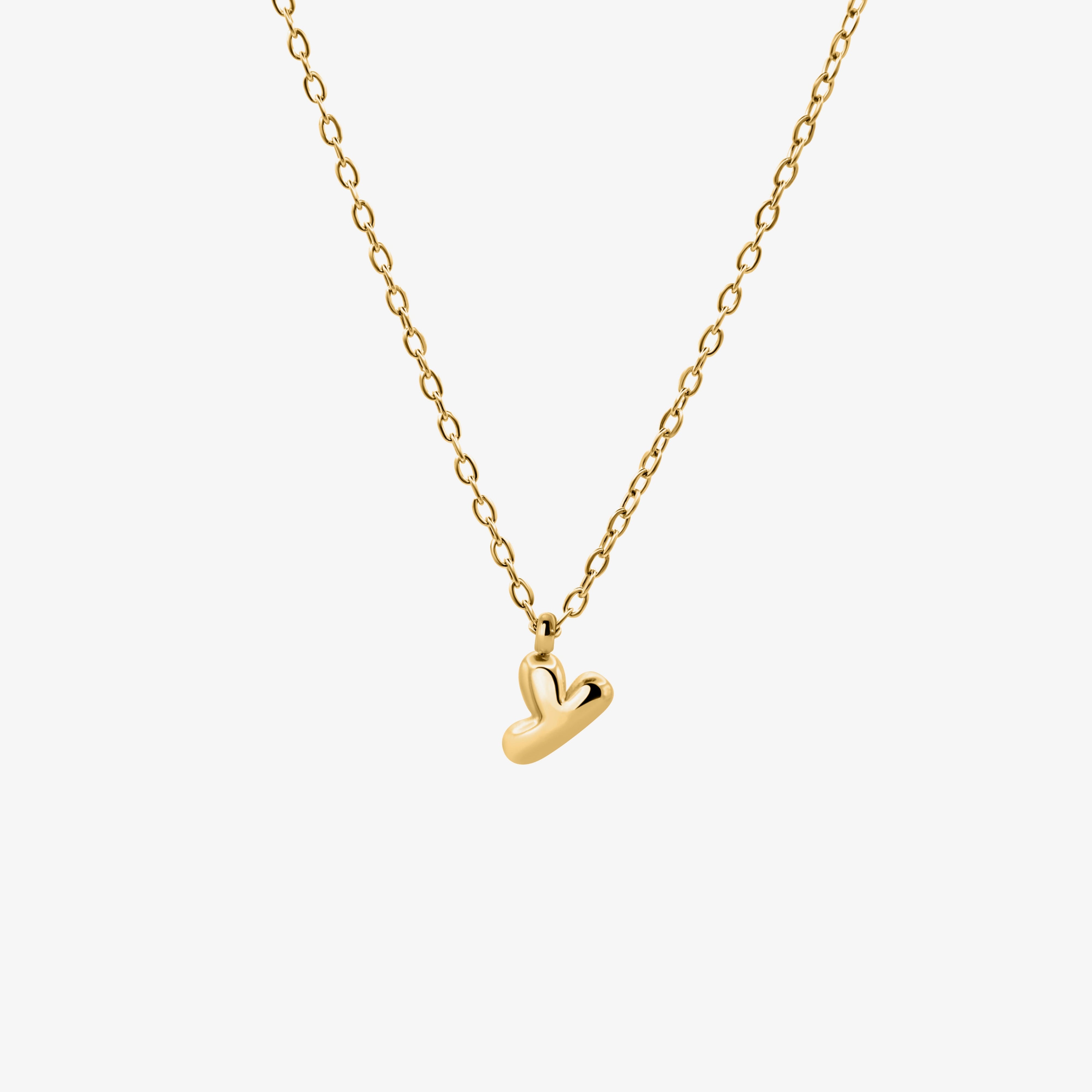 Bubble Letter Necklace