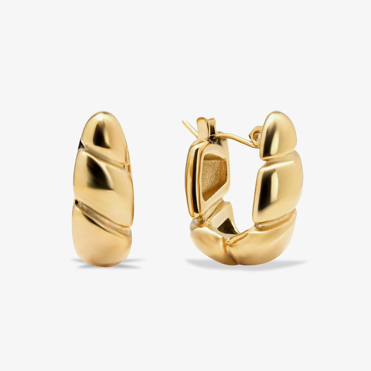 Flow Hoops Earrings