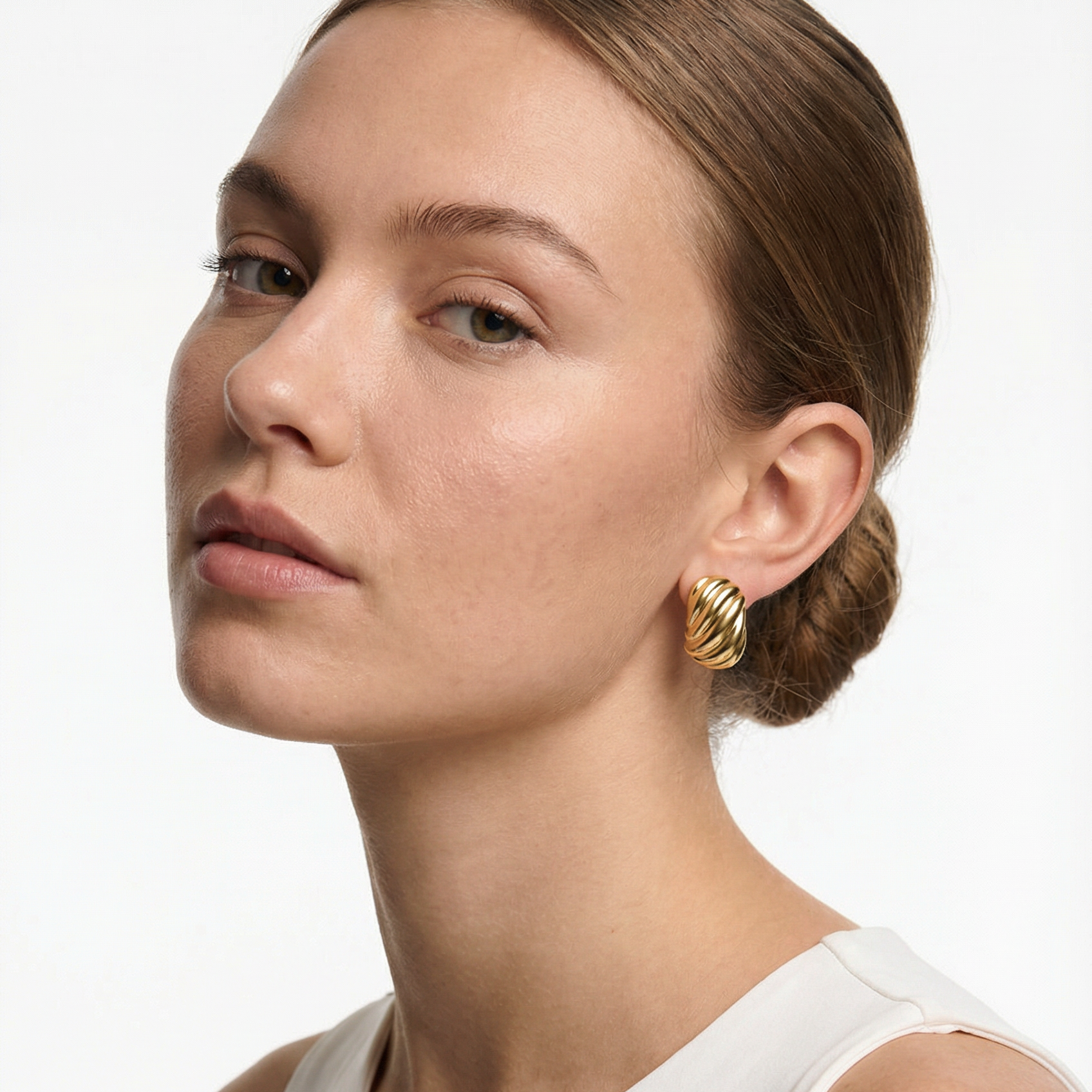 Wave Ribbed Orecchini