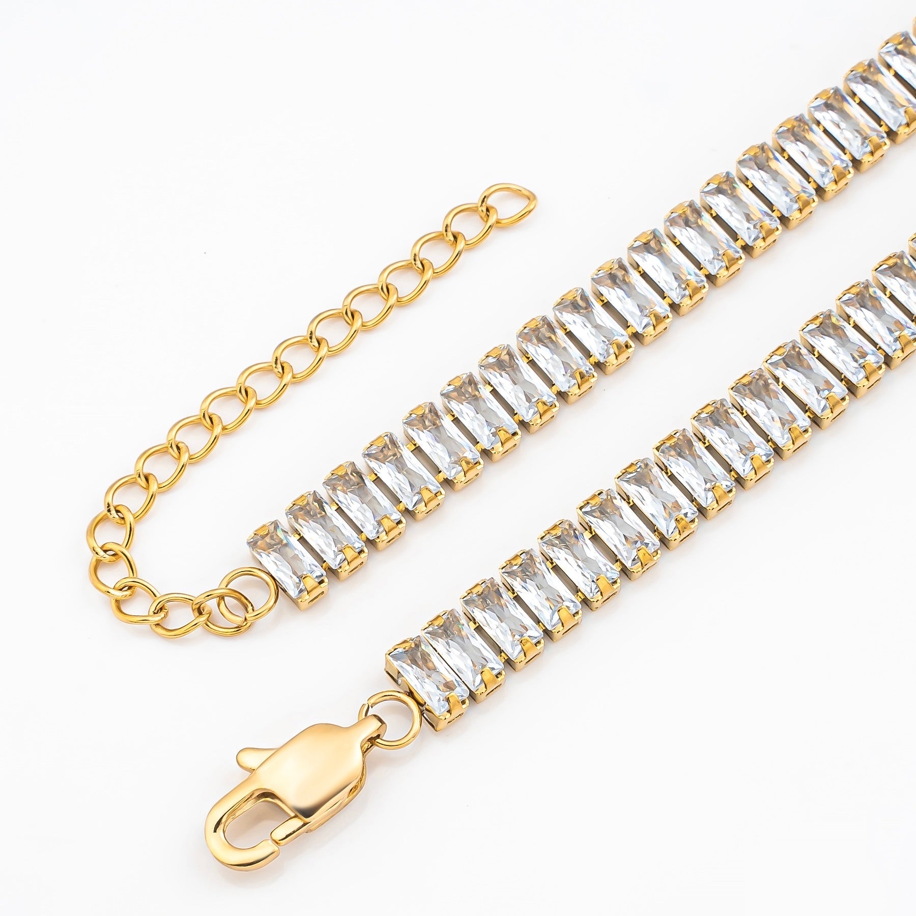 Baguette Necklace