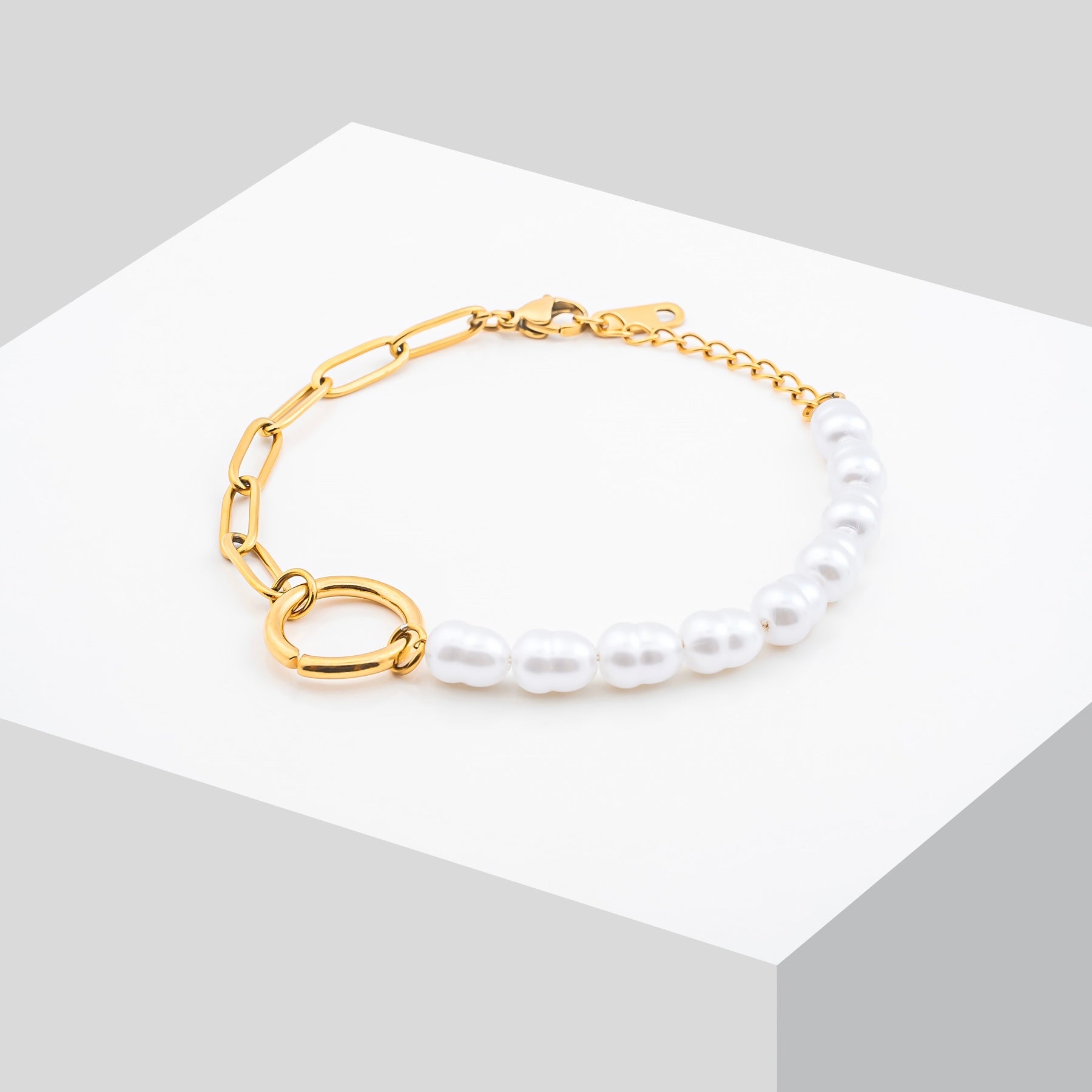 Pearl Link Armband