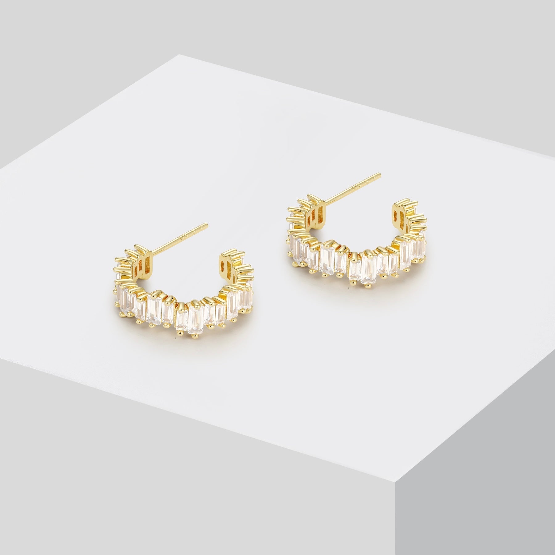 Baguette Earrings