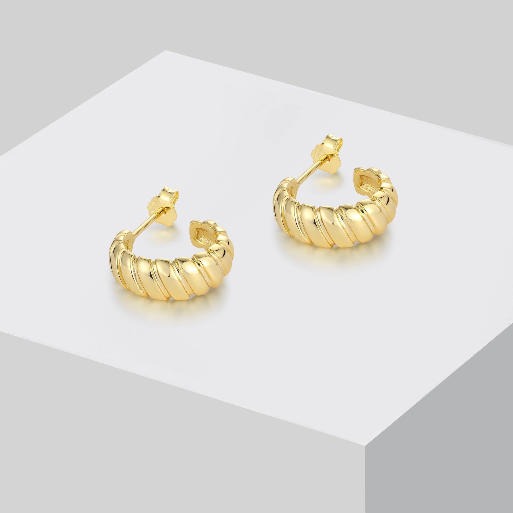 Croissant Earrings